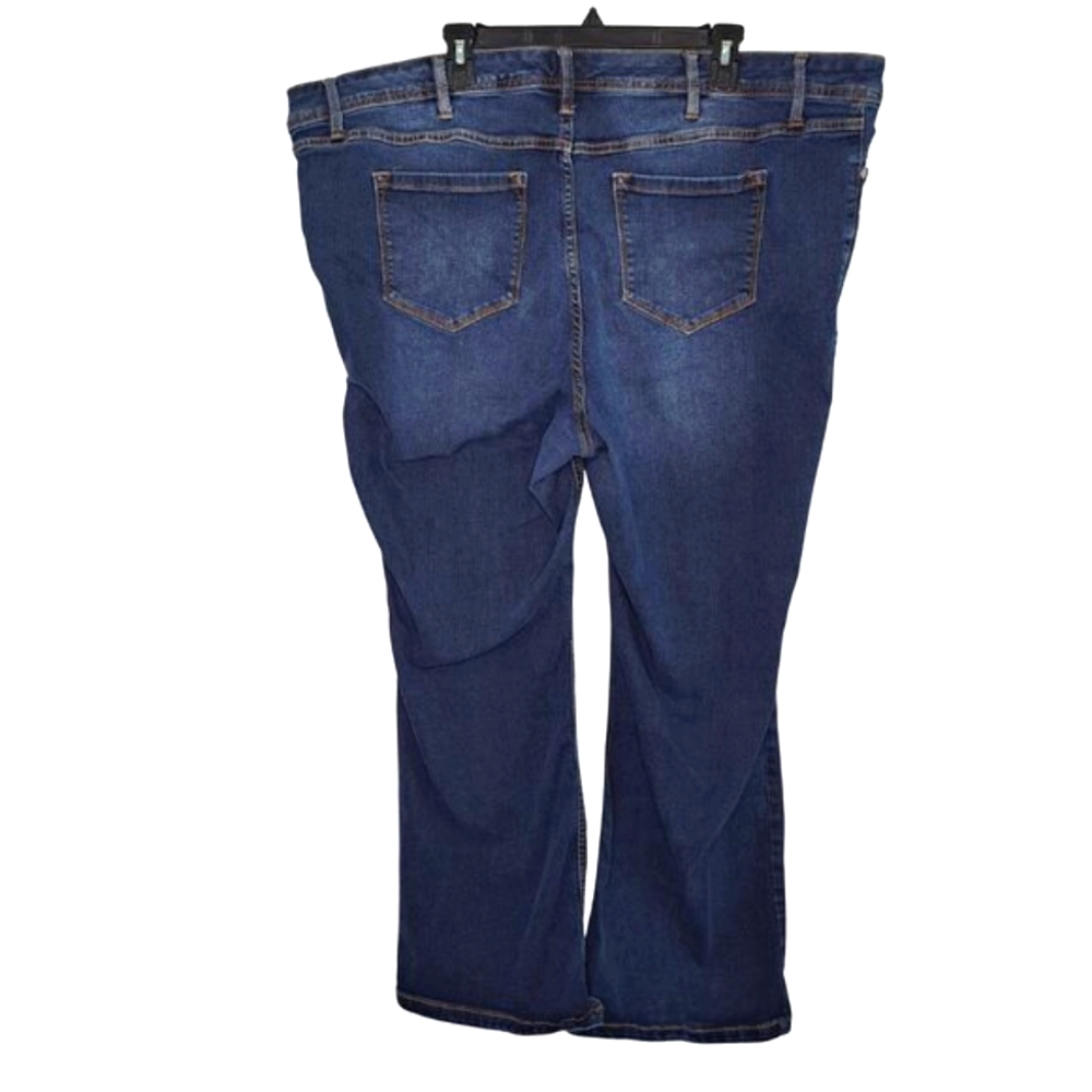 Torrid Luxe Slim Boot Dark Wash Jeans Plus Size 26 - Picture 3 of 10